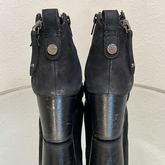 Steve Madden Jaydun Booties Black Nubuck suede Size 7 - Picture 4 of 11